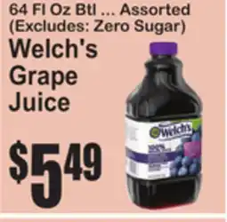 SuperFresh Welch's Grape Juice offer