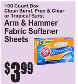 SuperFresh Arm & Hammer Fabric Softener Sheets offer