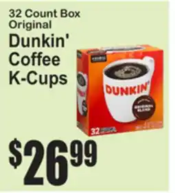 SuperFresh Dunkin' Coffee K-Cups offer
