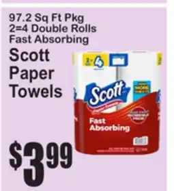 SuperFresh Scott Paper Towels offer