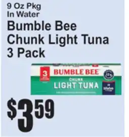 SuperFresh Bumble Bee Chunk Light Tuna offer