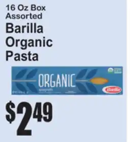 SuperFresh Barilla Organic Pasta offer