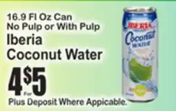 SuperFresh Iberia Coconut Water offer
