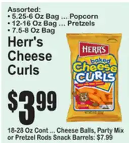 SuperFresh Herr's Cheese Curls offer