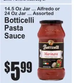 SuperFresh Botticelli Pasta Sauce offer