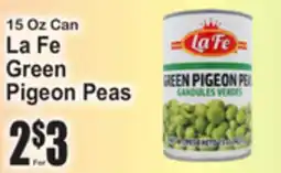 SuperFresh La Fe Green Pigeon Peas offer