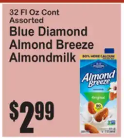 SuperFresh Blue Diamond Almond Breeze Almondmilk offer
