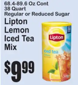SuperFresh Lipton Lemon Iced Tea Mix offer
