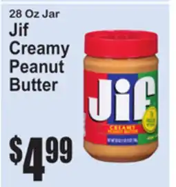 SuperFresh Jif Creamy Peanut Butter offer