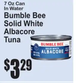 SuperFresh Bumble Bee Solid White Albacore Tuna offer