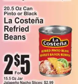 SuperFresh La Costeña Refried Beans offer