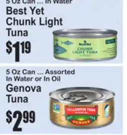 SuperFresh Best Yet Chunk Light Tuna offer