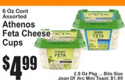 SuperFresh Athenos Feta Cheese Cups offer