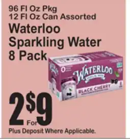 SuperFresh Waterloo Sparkling Water offer