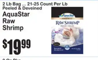 SuperFresh AquaStar Raw Shrimp offer