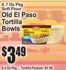 SuperFresh Old El Paso Tortilla Bowls offer