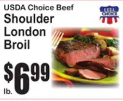 SuperFresh USDA Choice Beef Shoulder London Broil offer