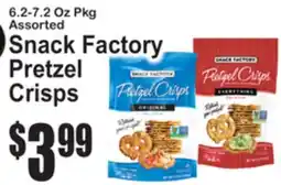 SuperFresh Snack Factory Pretzel Crisps offer