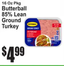 SuperFresh Butterball 85% Lean Ground Turkey offer