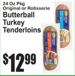 SuperFresh Butterball Turkey Tenderloins offer