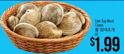 Hmart Live Top Neck Clams offer