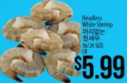 Hmart Headless White Shrimp offer