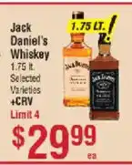 Smart & Final Jack Daniel's Whiskey offer