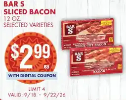 Smart & Final Bar s sliced bacon offer
