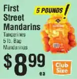 Smart & Final First Street Mandarins offer