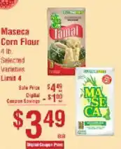 Smart & Final Tamales Maseca Corn Flour offer