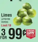Smart & Final Limes offer