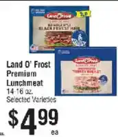 Smart & Final Land O' Frost Premium Lunchmeat offer
