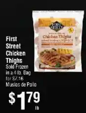 Smart & Final First Street Chicken Thighs offer