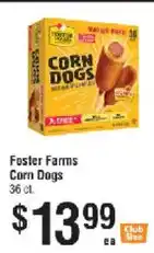 Smart & Final Foster Farms Corn Dogs offer