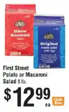 Smart & Final First Street Potato or Macaroni Salad offer