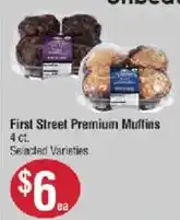 Smart & Final First Street Premium Muffins offer