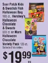 Smart & Final Hershey's Halloween Chocolate & Sweets offer