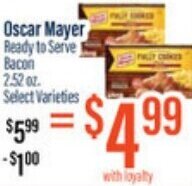 Germantown Fresh Market Oscar Mayer Ready To Service Bacon offer