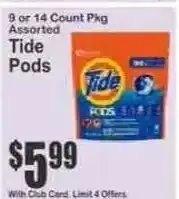 Key Food Tide Pods offer