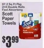 Key Food Scott paper towels offer