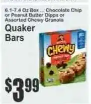 Key Food Quaker Bars offer
