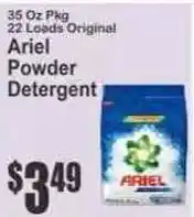Key Food Ariel Powder Detergent offer