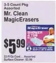 Key Food Mr. Clean Magic Erasers offer