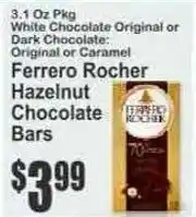 Key Food Ferrero Rocher Hazelnut Chocolate Bars offer