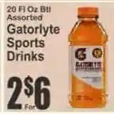 Key Food Gatorlyte Sports Drinks offer