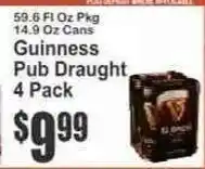 Key Food Guinness Pub Draught offer