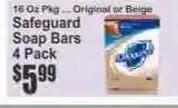 Key Food Safeguard soap bars offer