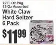 Key Food White Claw Hard Seltzer offer