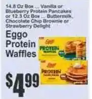 Key Food Eggo Protein Waffles offer