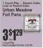 Key Food Urban Meadow Foil Pans offer